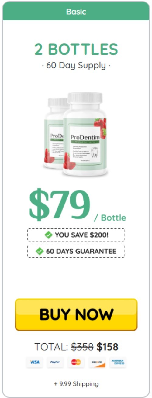 ProDentim Buy 1 Bottle